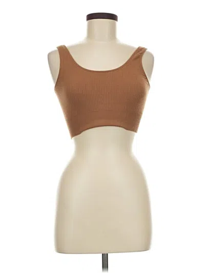 Pre-owned Blooming Jelly Sports Bra In Brown