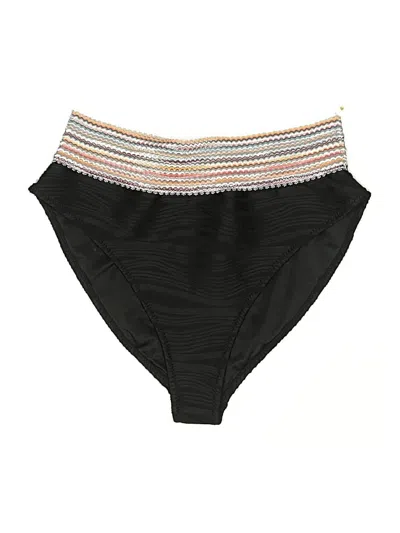 Pre-owned Blooming Jelly Swimsuit Bottoms In Black