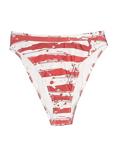 Pre-owned Blooming Jelly Swimsuit Bottoms In Red