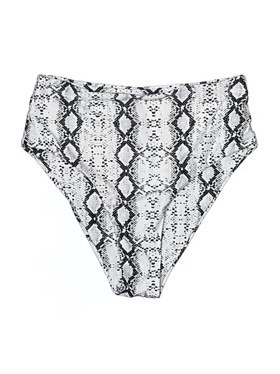 Pre-owned Blooming Jelly Swimsuit Bottoms In Silver