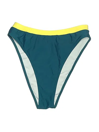 Pre-owned Blooming Jelly Swimsuit Bottoms In Teal