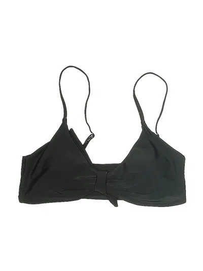 Pre-owned Blooming Jelly Swimsuit Top Black Swimwear