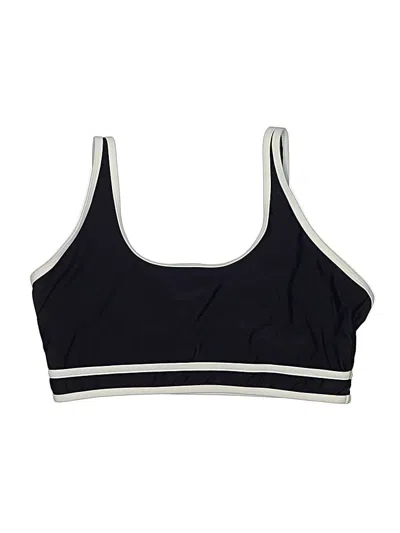 Pre-owned Blooming Jelly Swimsuit Top Black Swimwear