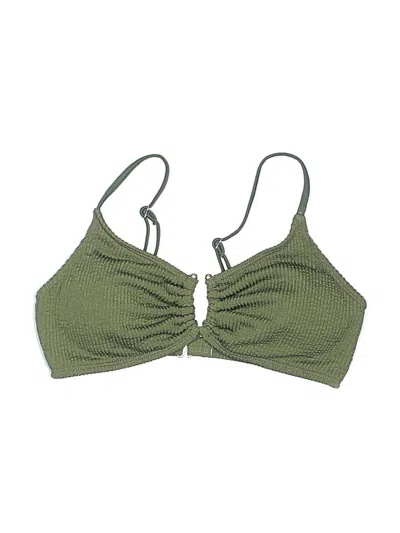 Pre-owned Blooming Jelly Swimsuit Top Green Swimwear