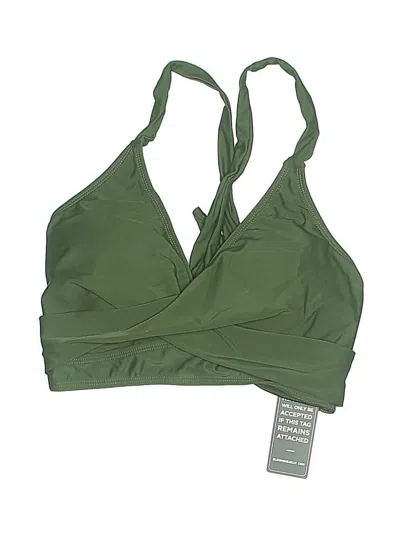 Pre-owned Blooming Jelly Swimsuit Top Green Swimwear