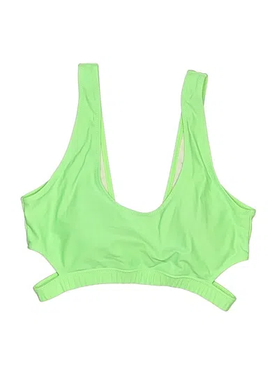 Pre-owned Blooming Jelly Swimsuit Top Green Swimwear