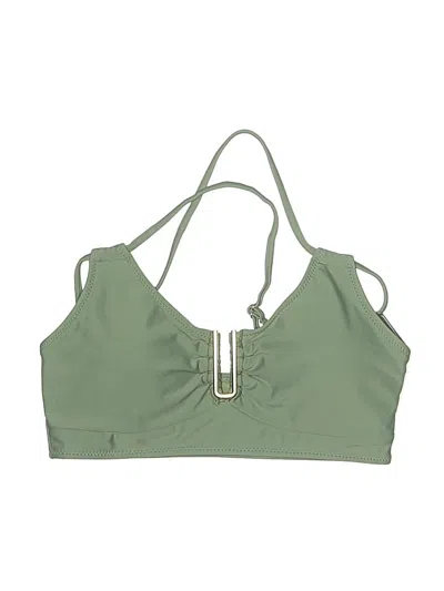 Pre-owned Blooming Jelly Swimsuit Top Green Swimwear