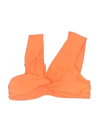 Pre-owned Blooming Jelly Swimsuit Top Orange Swimwear