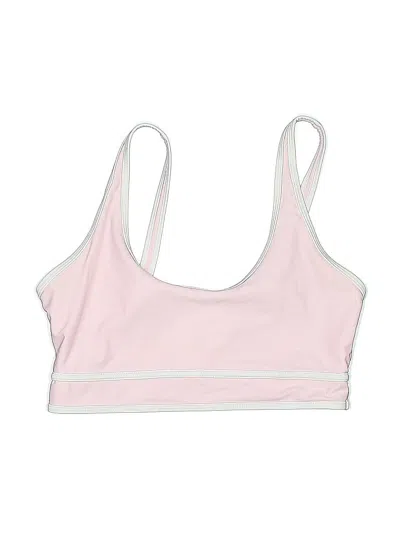 Pre-owned Blooming Jelly Swimsuit Top Pink Swimwear