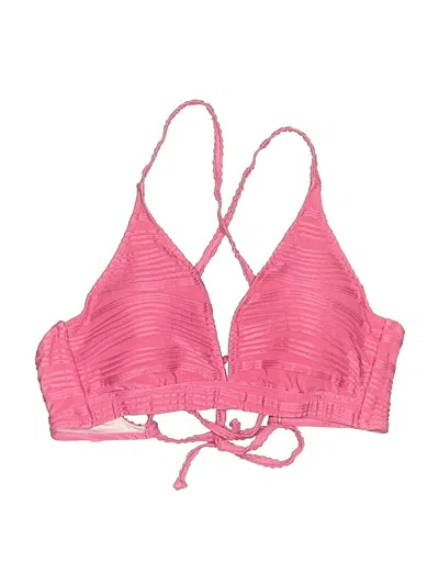 Pre-owned Blooming Jelly Swimsuit Top Pink Swimwear