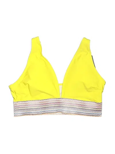 Blooming Jelly Swimsuit Top Yellow Swimwear