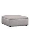 Bloomingdale's Alice Large Square Storage Ottoman, In Fabric In Artisan Praline