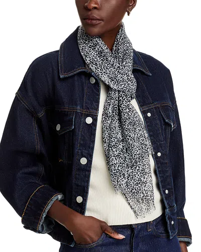Bloomingdale's Animal Print Scarf - Exclusive In Black