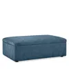 Bloomingdale's Auburn Large Rectangle Storage Ottoman, In Fabric In Amici Indigo