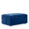 Bloomingdale's Auburn Medium Rectangle Ottoman, In Fabric In Monaco Ink