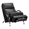Bloomingdale's Jackie Power Leather Recliner Chair - Exclusive In Rangers Gravel