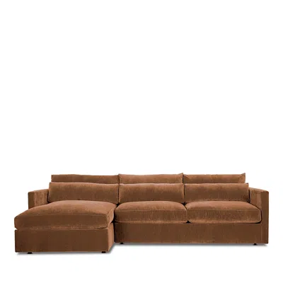 Bloomingdale's Brea Sectional Sofa - Exclusive In Amici Ginger