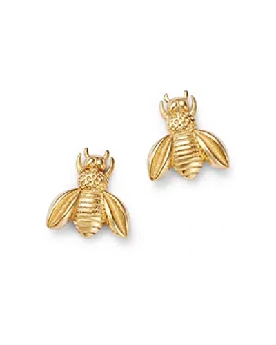 Bloomingdale's Bumble Bee Stud Earrings In 14k Yellow Gold