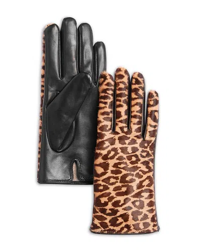 Bloomingdale's Cashmere Lined Calf Hair Gloves - Exclusive In Camel