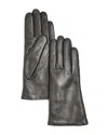 Bloomingdale's Cashmere Lined Leather Gloves - Exclusive In Gray