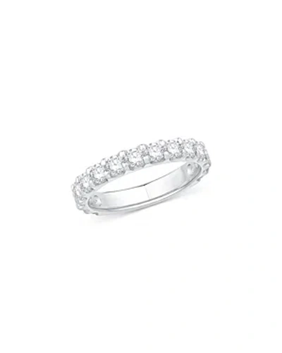 Bloomingdale's Certified Diamond Band In 14k White Gold, 1.50 Ct. T.w. In Metallic