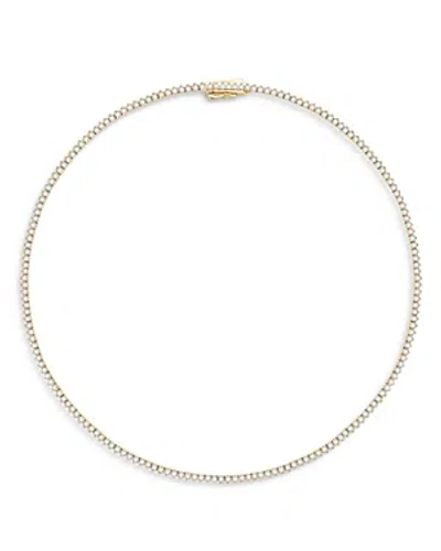 Bloomingdale's Certified Diamond Tennis Necklace In 14k Yellow Gold, 5.50 Ct. T. W.
