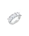 Bloomingdale's Certified Lab Grown Diamond Emerald-cut Band In 18k White Gold, 5.0 Ct. T. W. In White
