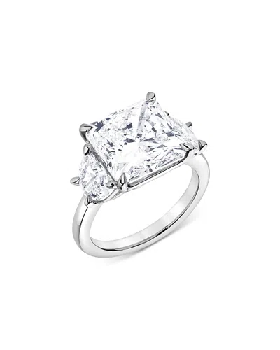 Bloomingdale's Certified Lab Grown Square Radiant Diamond Engagement Ring In 18k White Gold, 8.45 Ct. T. W.