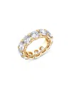Bloomingdale's Certified Lab Grown Diamond Eternity Band In 18k Yellow Gold, 10.05 Ct. T. W. In Gold
