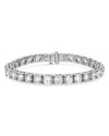 Bloomingdale's Certified Lab Grown Diamond Tennis Bracelet In 18k White Gold, 20 Ct. T. W. In White