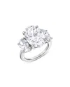 Bloomingdale's Certified Lab Grown Oval Diamond Engagement Ring In 18k White Gold, 10.45 Ct. T. W. In White
