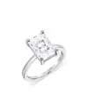 Bloomingdale's Certified Lab Grown Radiant-cut Diamond Engagement Ring In 18k White Gold, 3.0 Ct. T. W. In White