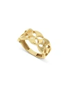 Bloomingdale's Clover Openwork Ring In 14k Yellow Gold In Gold