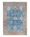 Bloomingdale's Colorful Oushak M1945 Area Rug, 10' X 13'10 In Light/blue