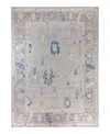 Bloomingdale's Colorful Oushak M1945 Area Rug, 10' X 13'8 In Gray