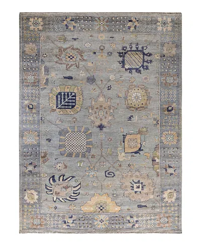 Bloomingdale's Colorful Oushak M1945 Area Rug, 10' X 13'8 In Light/grey