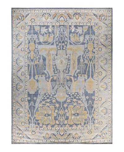 Bloomingdale's Colorful Oushak M1945 Area Rug, 10'2 X 13'8 In Gray