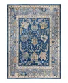 Bloomingdale's Colorful Oushak M1945 Area Rug, 10'2 X 14'3 In Blue