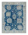 Bloomingdale's Colorful Oushak M1945 Area Rug, 7'11 X 9'11 In Blue