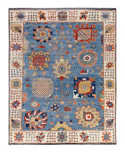 Bloomingdale's Colorful Oushak M1945 Area Rug, 8' X 10' In Light/blue