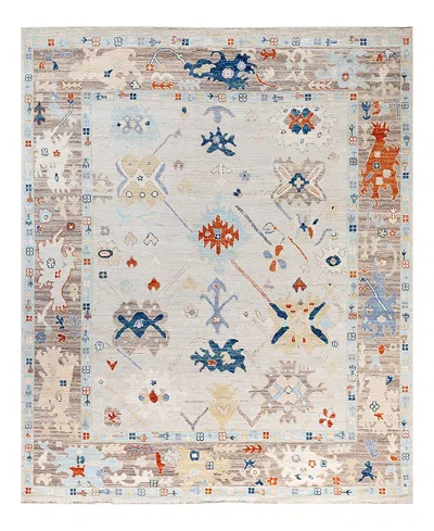 Bloomingdale's Colorful Oushak M1945 Area Rug, 8' X 9'9 In Beige
