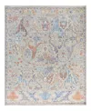 Bloomingdale's Colorful Oushak M1945 Area Rug, 8'1 X 10' In Light/grey