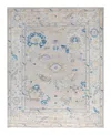 Bloomingdale's Colorful Oushak M1945 Area Rug, 8'1 X 10'1 In Light/grey