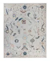 Bloomingdale's Colorful Oushak M1945 Area Rug, 8'2 X 10'3 In Light/blue