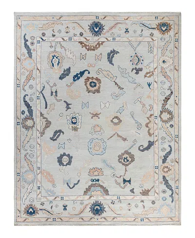 Bloomingdale's Colorful Oushak M1945 Area Rug, 8'2 X 10'3 In Light/blue