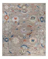 Bloomingdale's Colorful Oushak M1945 Area Rug, 8'2 X 9'9 In Beige