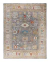 Bloomingdale's Colorful Oushak M1945 Area Rug, 8'3 X 9'10 In Gray