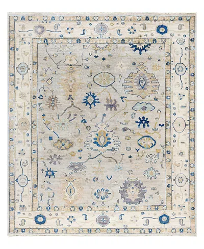 Bloomingdale's Colorful Oushak M1945 Area Rug, 8'3 X 9'8 In Light/grey