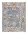 Bloomingdale's Colorful Oushak M1945 Area Rug, 9' X 11'9 In Gray