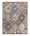 Bloomingdale's Colorful Oushak M1945 Area Rug, 9'1 X 11'10 In Brown